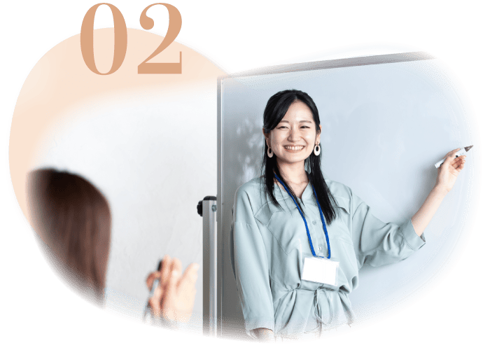 丁寧なサポート！